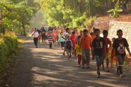 Kemeriahan Peringatan Hari Kemerdekaan Indonesia ke 72 di Padukuhan Kepek desa Watusigar