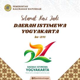 Peringatan Hari Jadi ke 271 Daerah Istimewa Yogyakarta Tahun 2026