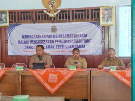 Sosialisasi Pendidikan Politik dan Petunjuk Teknis Pemilihan Lurah Serentak Tahun 2026